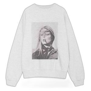 Anine Bing Harvey Sweatshirt X Brigitte Bardot Graphic Print 100% Cotton L